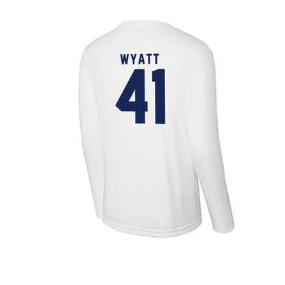 Rice - NCAA Football : Plae Wyatt - Activewear Long Sleeve T-Shirt-1