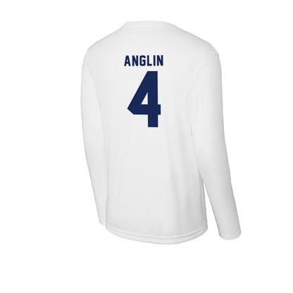 Rice - NCAA Men's Basketball : Denver Anglin - Activewear Long Sleeve T-Shirt-1