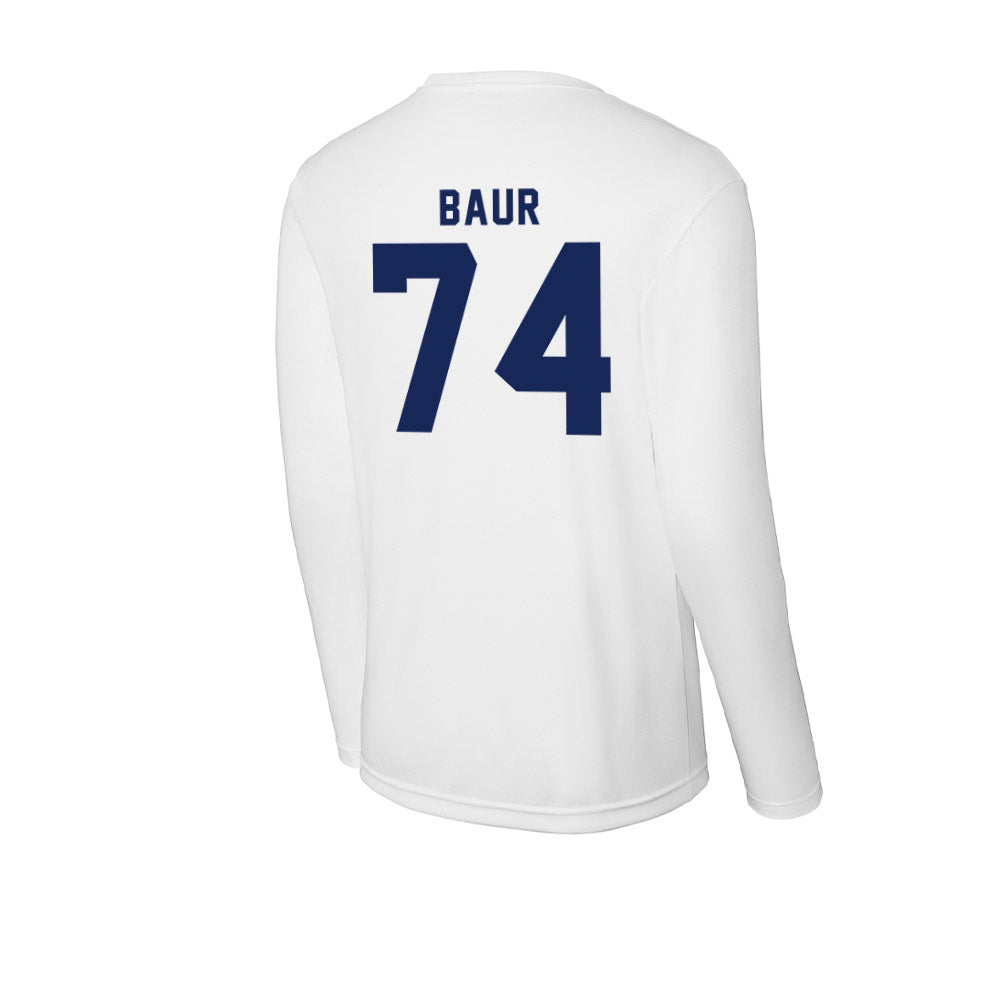 Rice - NCAA Football : Brad Baur - Activewear Long Sleeve T-Shirt-1