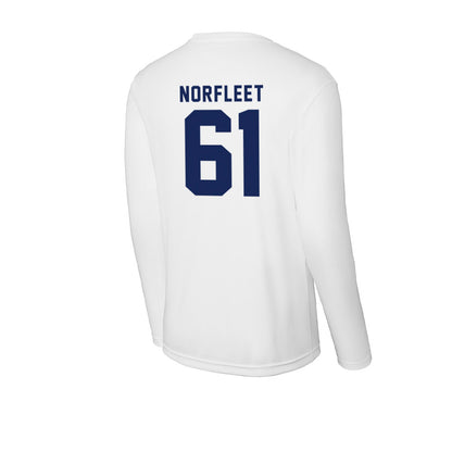 Rice - NCAA Football : Trace Norfleet - Activewear Long Sleeve T-Shirt-1