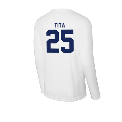 Rice - NCAA Football : Blaise Tita - Activewear Long Sleeve T-Shirt-1