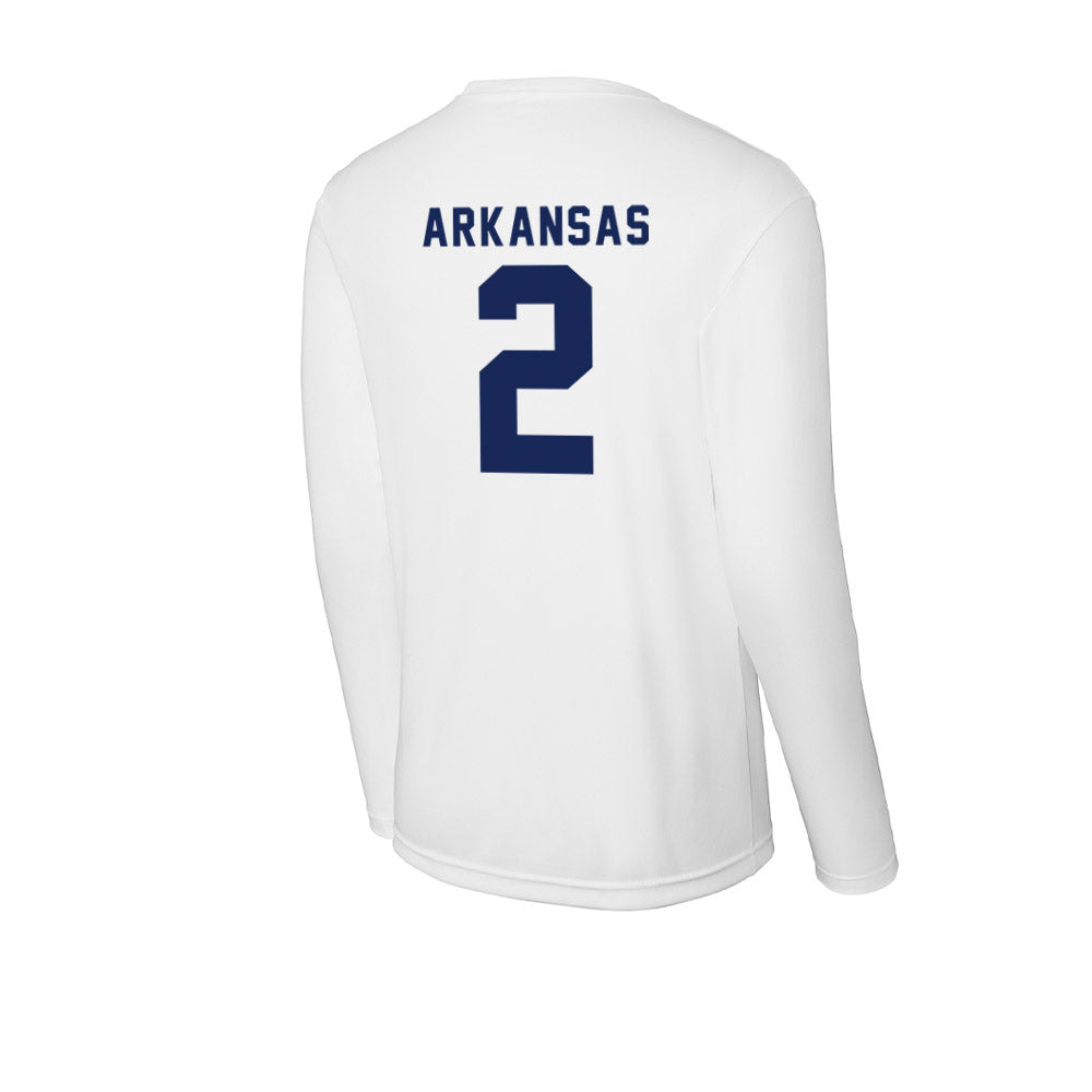 Rice - NCAA Football : DJ Arkansas - Activewear Long Sleeve T-Shirt-1