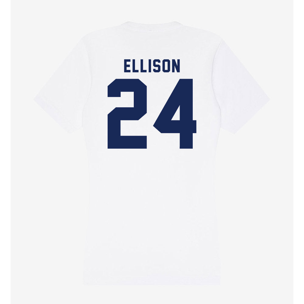 Rice - NCAA Football : JaBari Ellison - Women's V-Neck T-Shirt-1