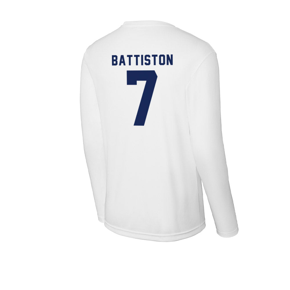 Rice - NCAA Women's Basketball : Louann Battiston - Activewear Long Sleeve T-Shirt-1