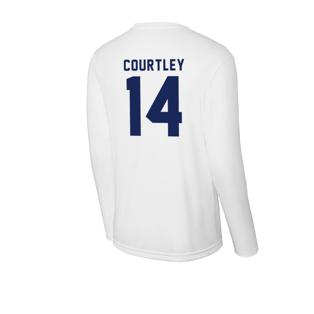 Rice - NCAA Women's Volleyball : Danyle Courtley - Activewear Long Sleeve T-Shirt-1