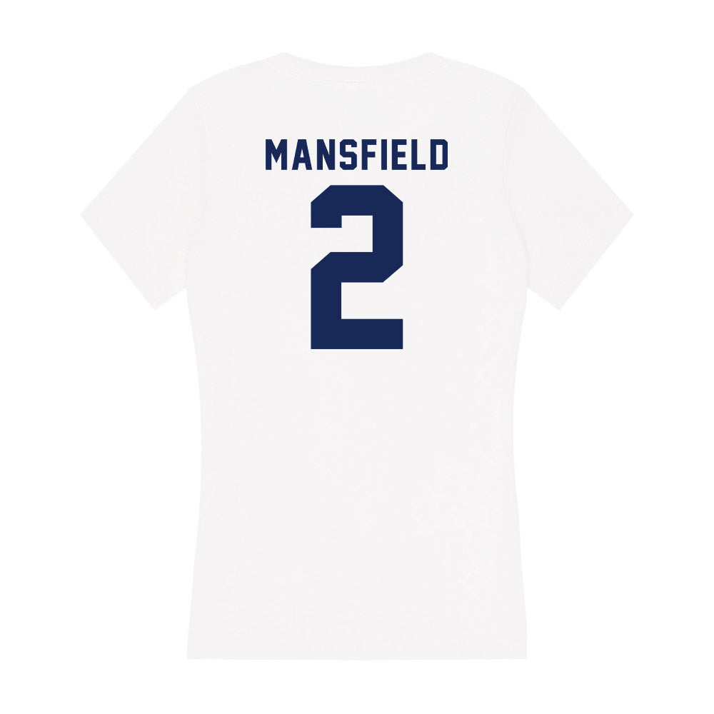 Rice - NCAA Women's Volleyball : Gaby Mansfield - Women's V-Neck T-Shirt-1