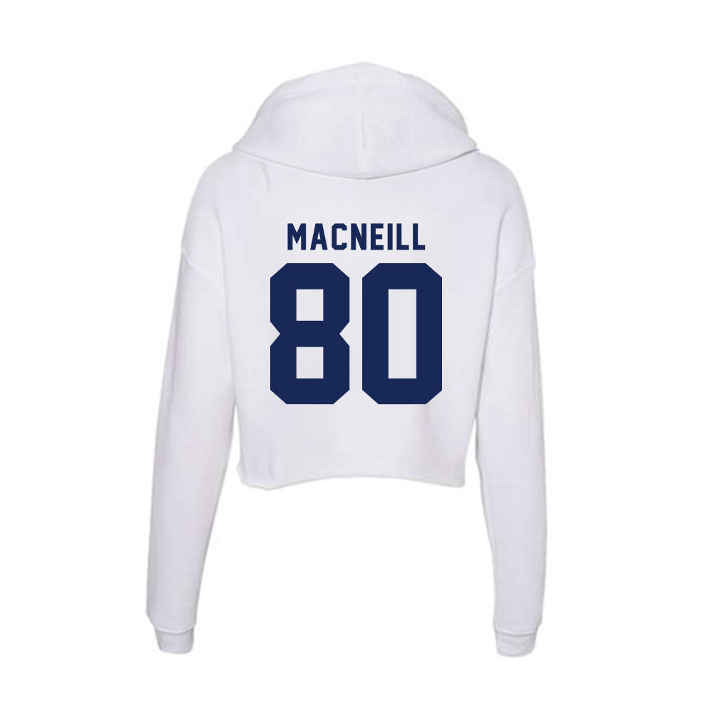 Rice - NCAA Football : Rawson MacNeill - Women's Crop Fleece Hoodie-1