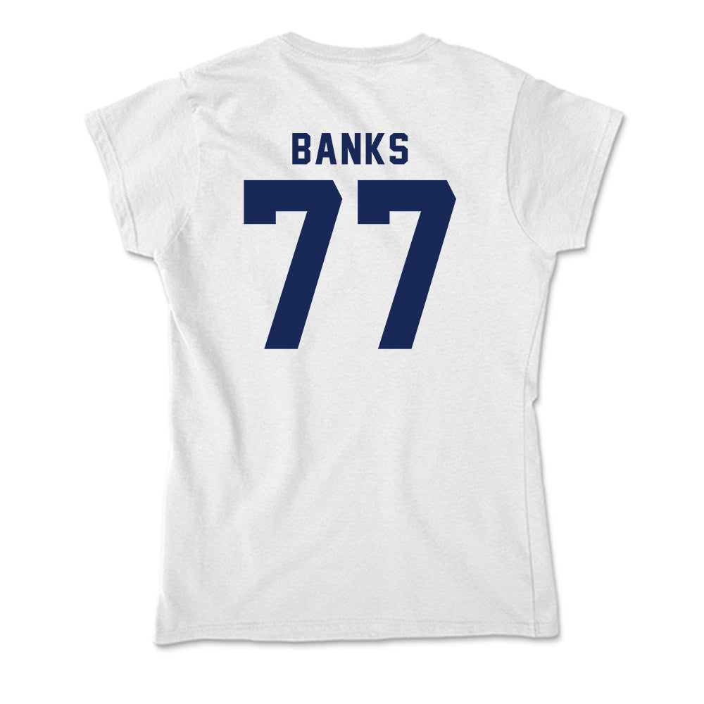 Rice - NCAA Football : Brant Banks - Soft Style Women’s T-Shirt-1