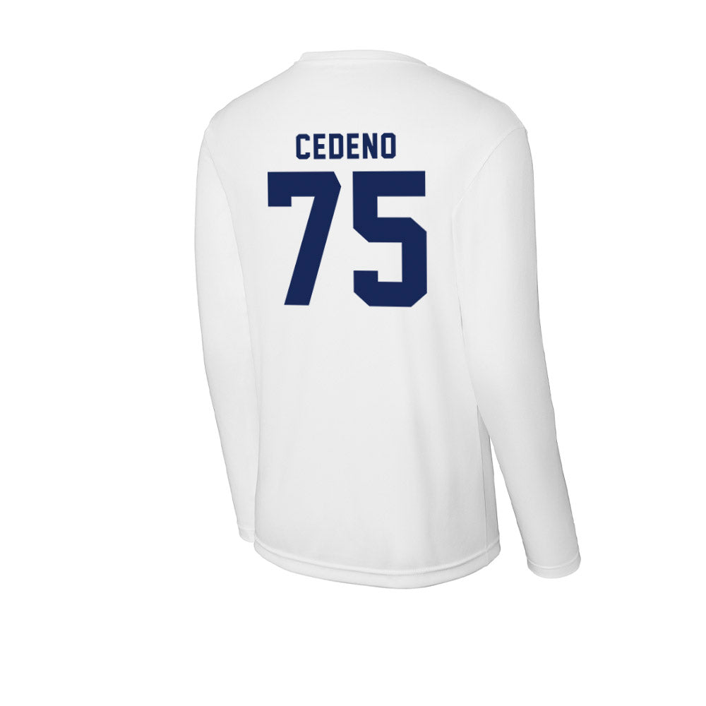 Rice - NCAA Football : Miguel Cedeno - Activewear Long Sleeve T-Shirt-1