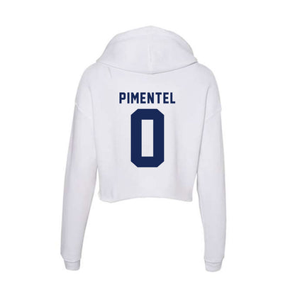 Rice - NCAA Women's Soccer : Hannah Pimentel - Women's Crop Fleece Hoodie-1