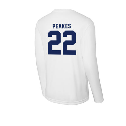 Rice - NCAA Men's Basketball : Jackson Peakes - Activewear Long Sleeve T-Shirt-1