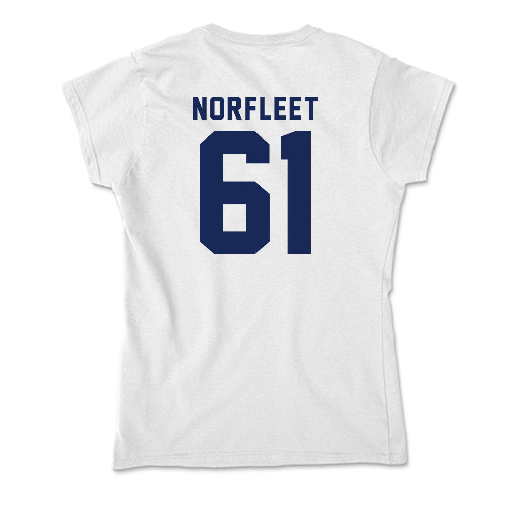 Rice - NCAA Football : Trace Norfleet - Soft Style Women’s T-Shirt-1