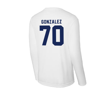 Rice - NCAA Football : Isaiah Gonzalez - Activewear Long Sleeve T-Shirt-1