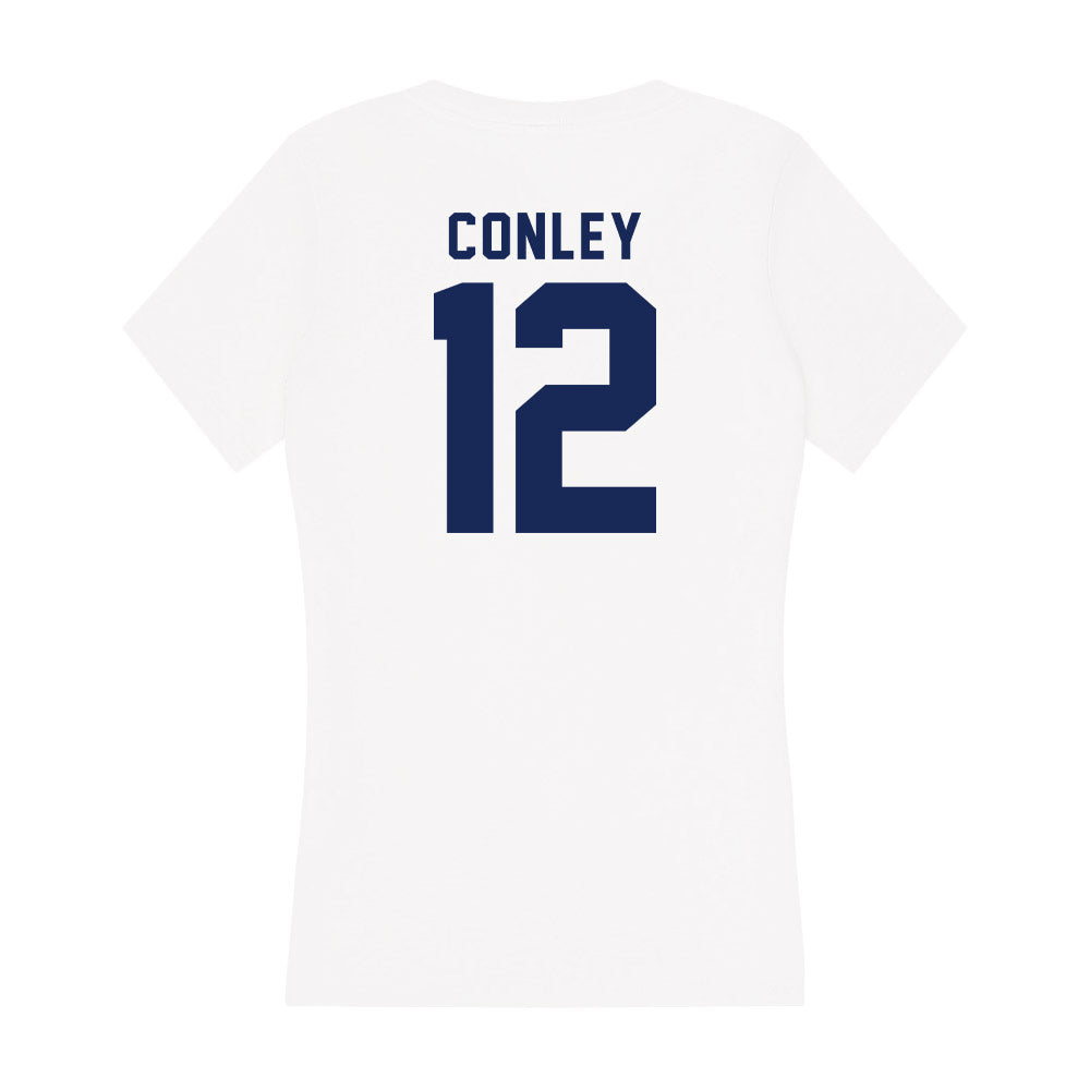 Rice - NCAA Women's Basketball : Layla Conley - Women's V-Neck T-Shirt-1