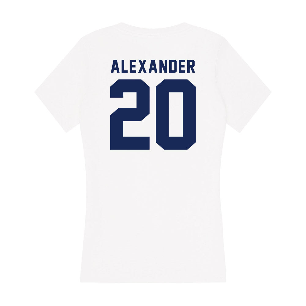 Rice - NCAA Football : Daelen Alexander - Women's V-Neck T-Shirt-1