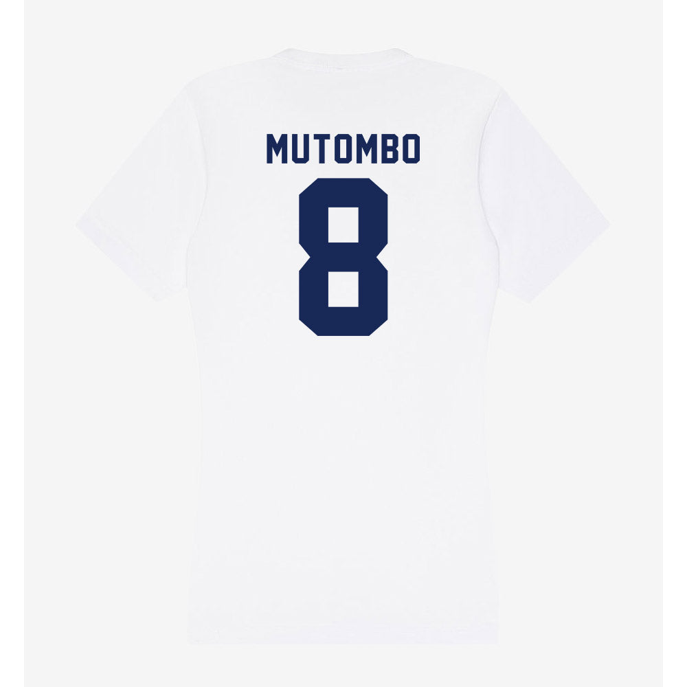 Rice - NCAA Football : Joseph Mutombo - Women's V-Neck T-Shirt-1