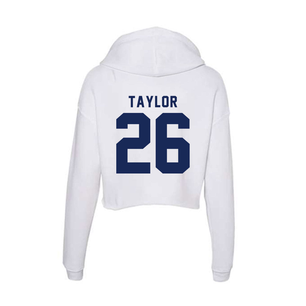 Rice - NCAA Football : Gabe Taylor - Women's Crop Fleece Hoodie-1