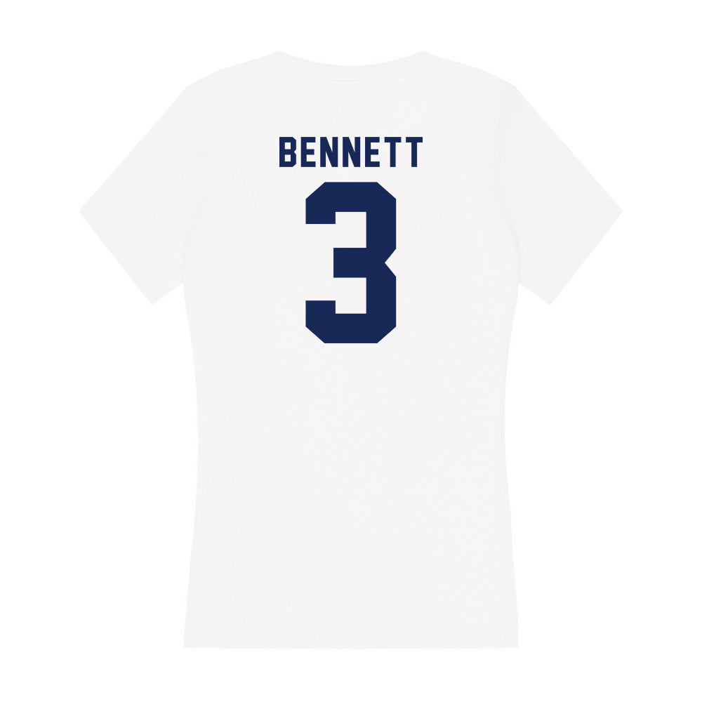 Rice - NCAA Football : Coleman Bennett - Women's V-Neck T-Shirt-1