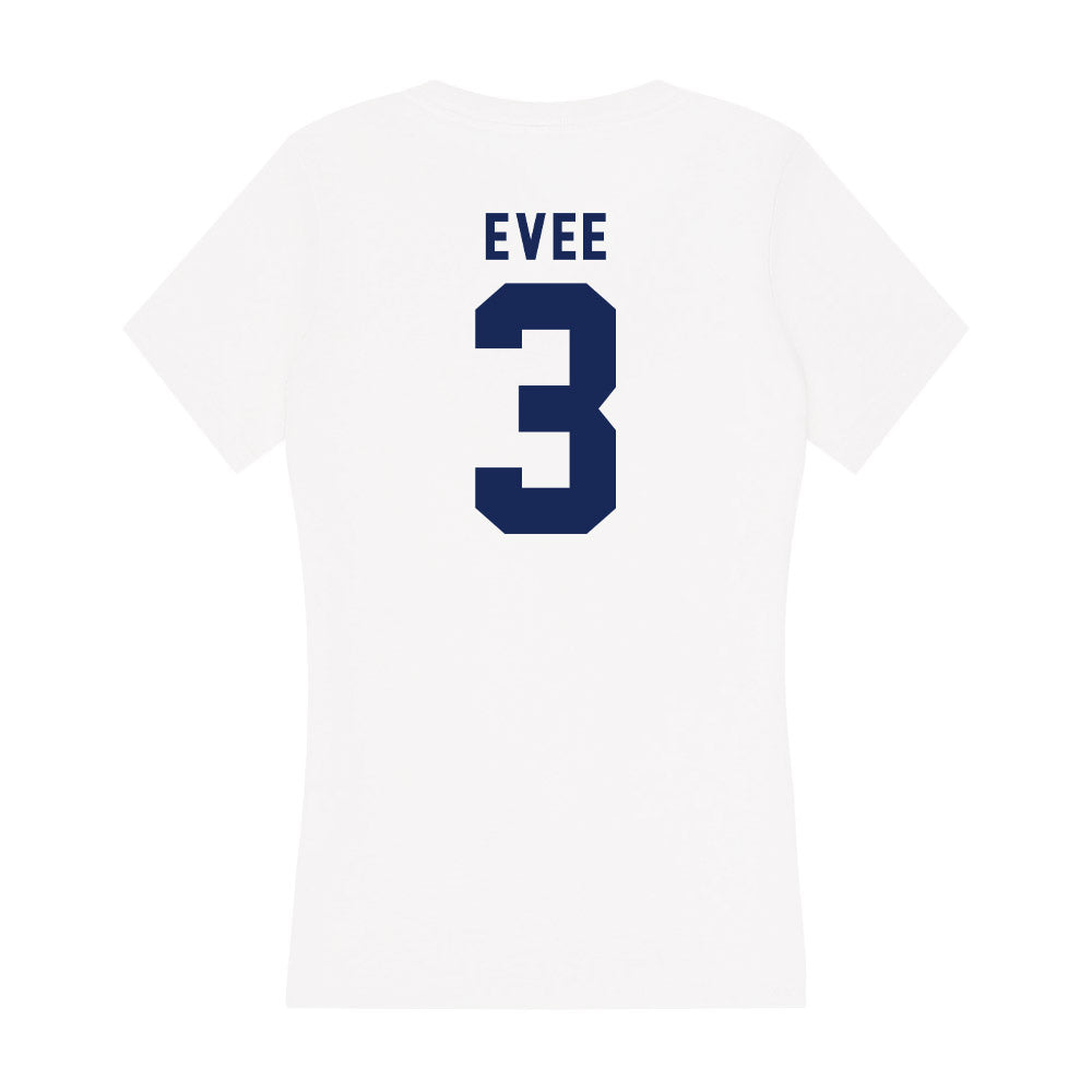 Rice - NCAA Men's Basketball : Travis Evee - Women's V-Neck T-Shirt-1