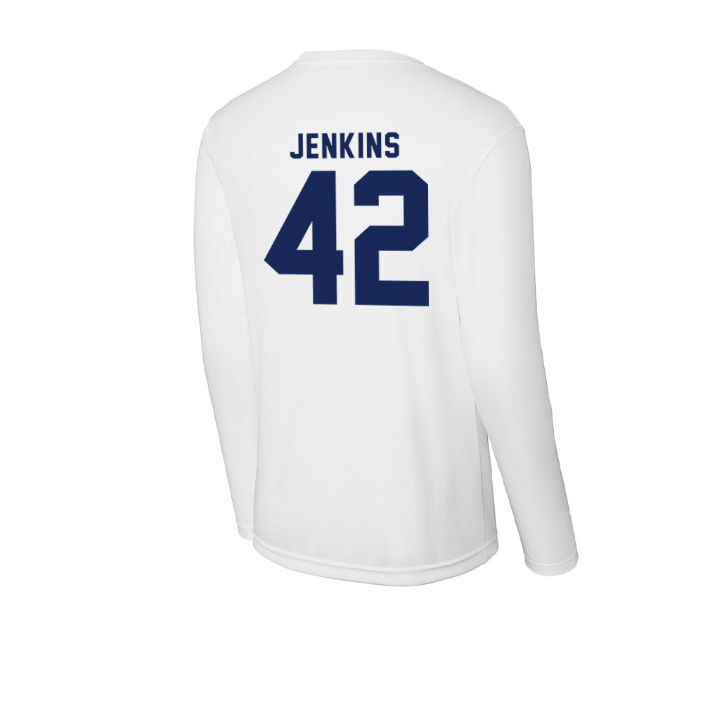 Rice - NCAA Football : DeReyon Jenkins - Activewear Long Sleeve T-Shirt-1