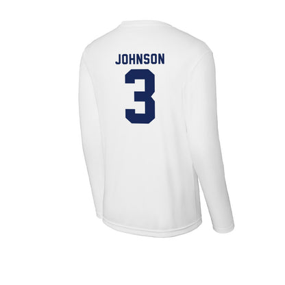 Rice - NCAA Football : JoVoni Johnson - Activewear Long Sleeve T-Shirt-1