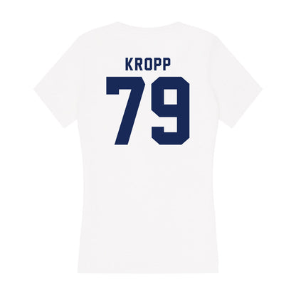 Rice - NCAA Football : Weston Kropp - Women's V-Neck T-Shirt-1