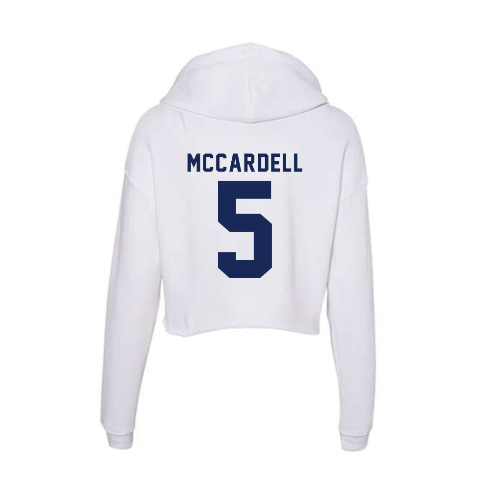 Rice - NCAA Women's Volleyball : Nia McCardell - Women's Crop Fleece Hoodie-1