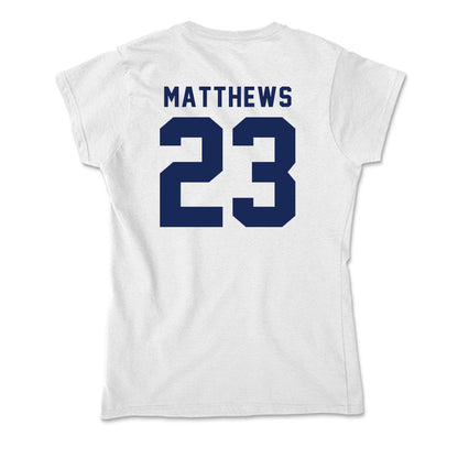 Rice - NCAA Football : Payton Matthews - Soft Style Women’s T-Shirt-1