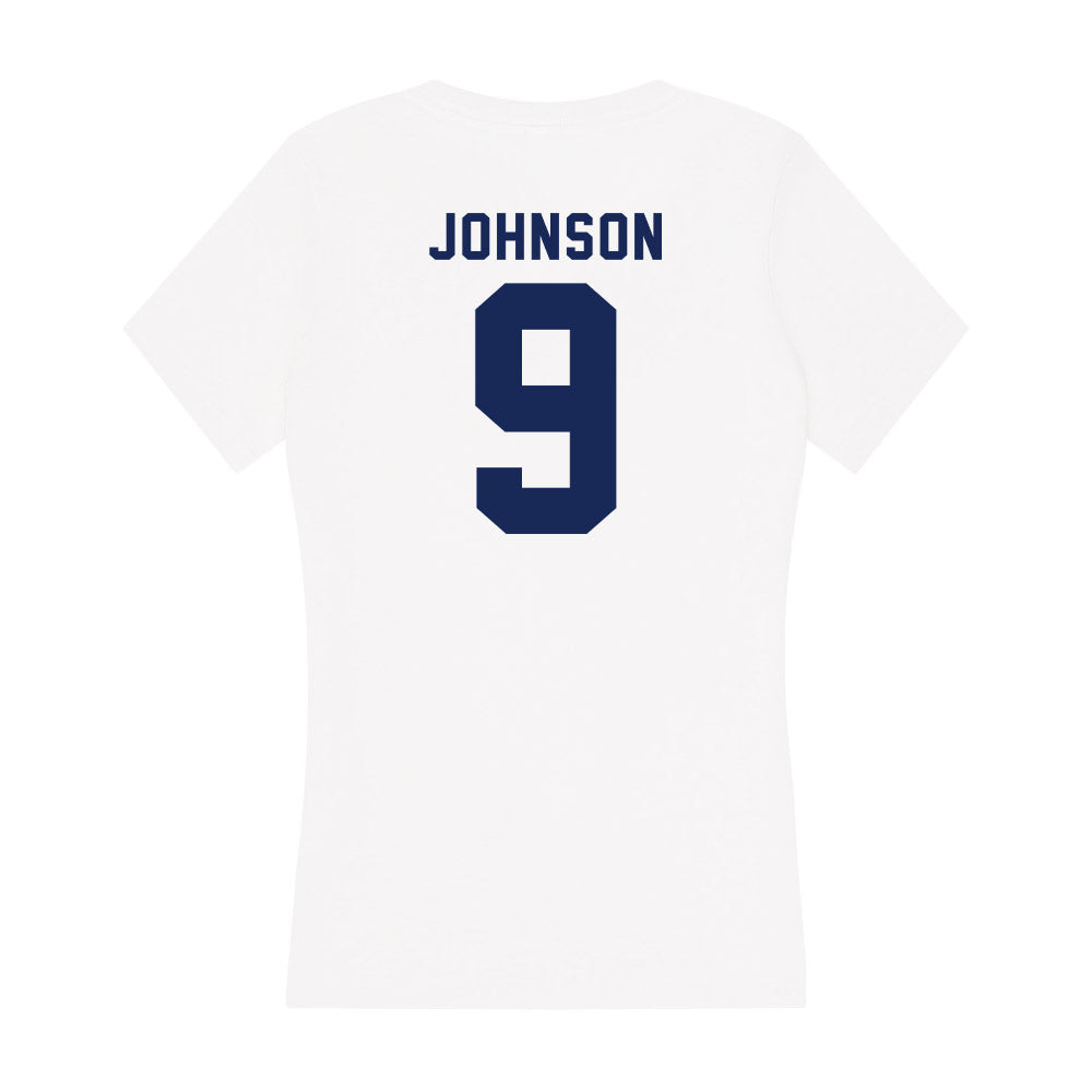 Rice - NCAA Women's Volleyball : Taylor Johnson - Women's V-Neck T-Shirt-1