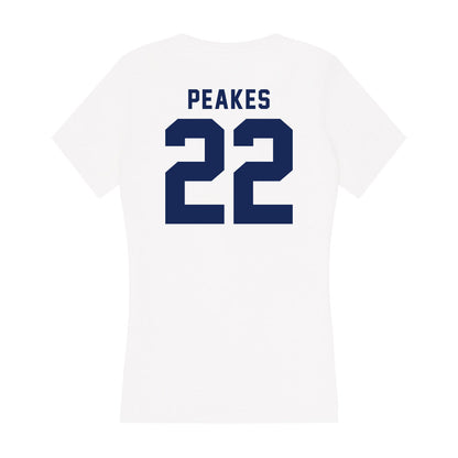 Rice - NCAA Men's Basketball : Jackson Peakes - Women's V-Neck T-Shirt-1