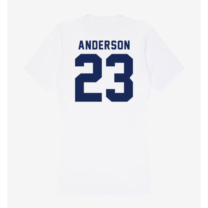 Rice - NCAA Men's Basketball : Nick Anderson - Women's V-Neck T-Shirt-1