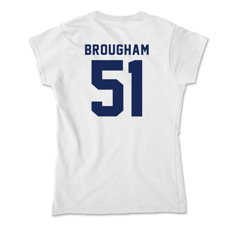 Rice - NCAA Football : Ethan Brougham - Soft Style Women’s T-Shirt-1