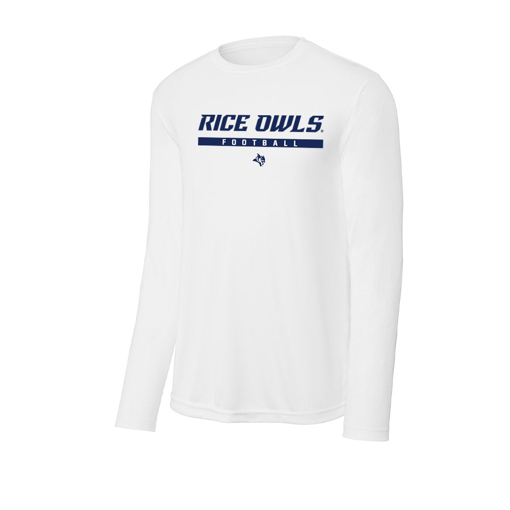 Rice - NCAA Football : Christian Francisco - Activewear Long Sleeve T-Shirt-0