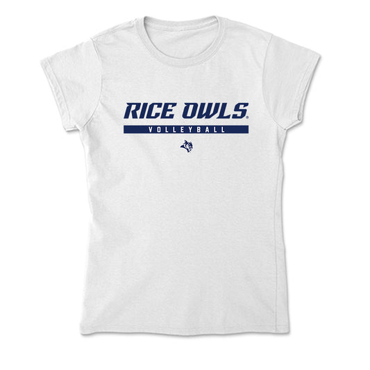Rice - NCAA Women's Volleyball : Savannah Skopal - Soft Style Women’s T-Shirt-0