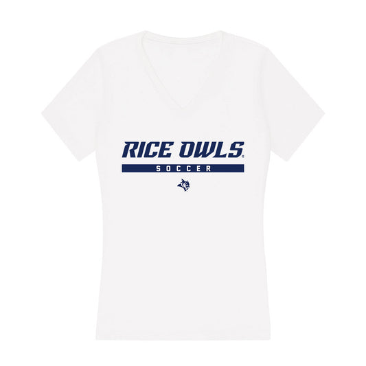 Rice - NCAA Women's Soccer : Dayo Tennyson - Women's V-Neck T-Shirt-0