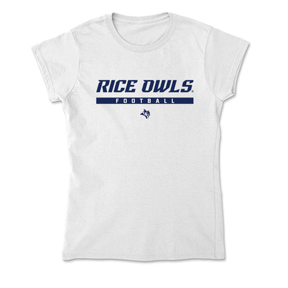 Rice - NCAA Football : Luke Needham - Soft Style Women’s T-Shirt-0