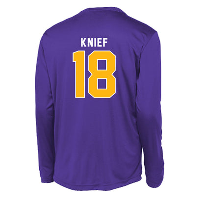 Northern Iowa - NCAA Women's Soccer : Kylie Knief - Activewear Long Sleeve T-Shirt