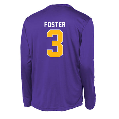 Northern Iowa - NCAA Women's Basketball : Ellie Foster - Activewear Long Sleeve T-Shirt