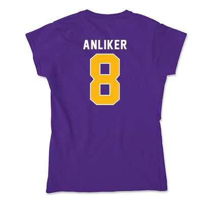 Northern Iowa - NCAA Women's Soccer : Ella Anliker - Soft Style Women’s T-Shirt-1