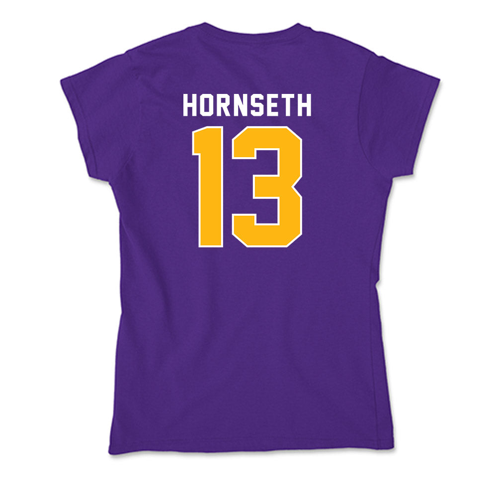 Northern Iowa - NCAA Men's Basketball : Will Hornseth - Soft Style Women’s T-Shirt-1