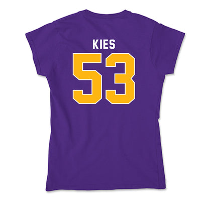 Northern Iowa - NCAA Football : Jarrett Kies - Soft Style Women’s T-Shirt-1