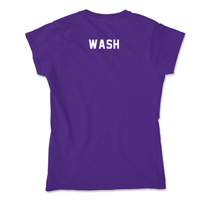 Northern Iowa - NCAA Men's Track & Field : Tory Wash - Soft Style Women’s T-Shirt-1