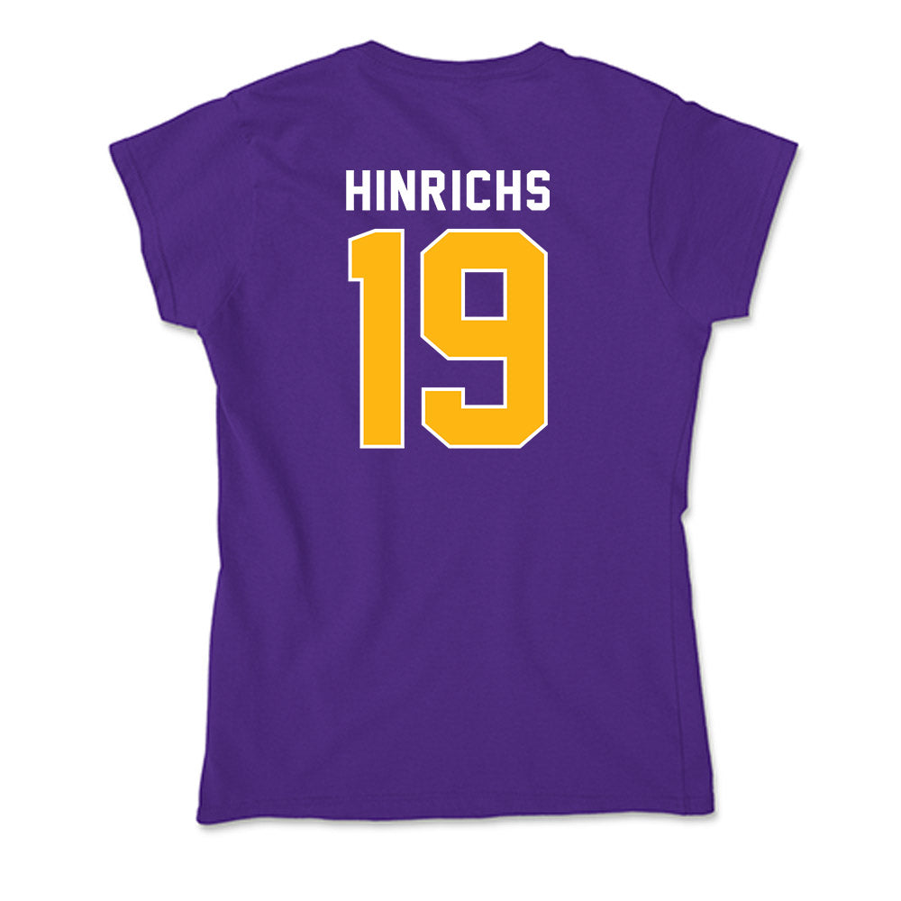 Northern Iowa - NCAA Softball : Drew Hinrichs - Soft Style Women’s T-Shirt-1