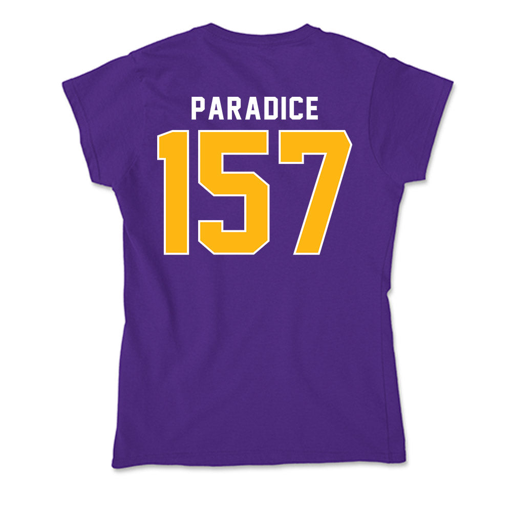 Northern Iowa - NCAA Wrestling : Austin Paradice - Soft Style Women’s T-Shirt-1