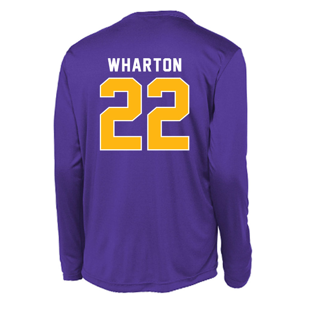 Northern Iowa - NCAA Women's Basketball : Taryn Wharton - Activewear Long Sleeve T-Shirt