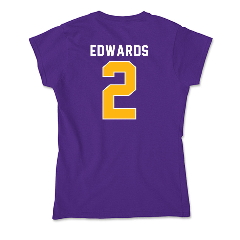 Northern Iowa - NCAA Football : Tye Edwards - Soft Style Women’s T-Shirt-1