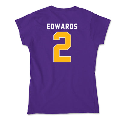 Northern Iowa - NCAA Football : Tye Edwards - Soft Style Women’s T-Shirt-1