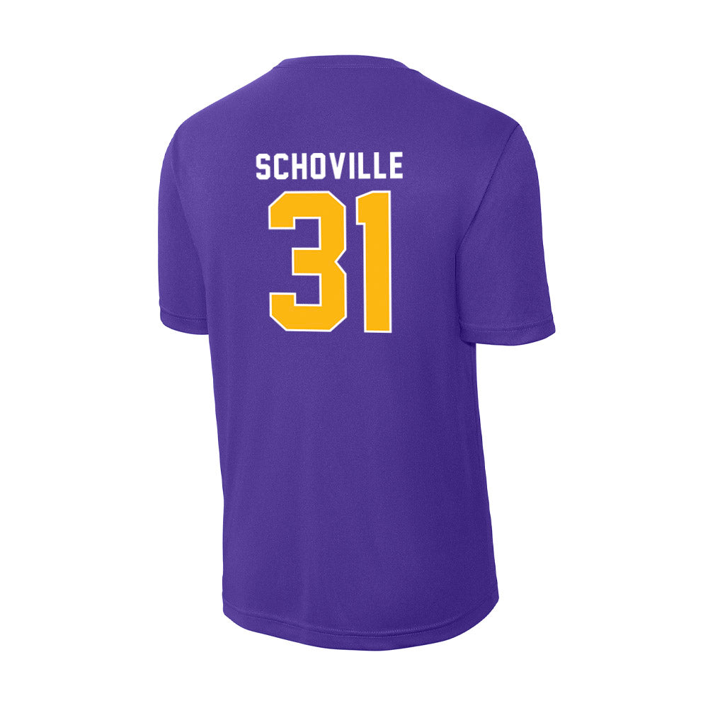 Northern Iowa - NCAA Football : Ethan Schoville - Activewear T-Shirt-1