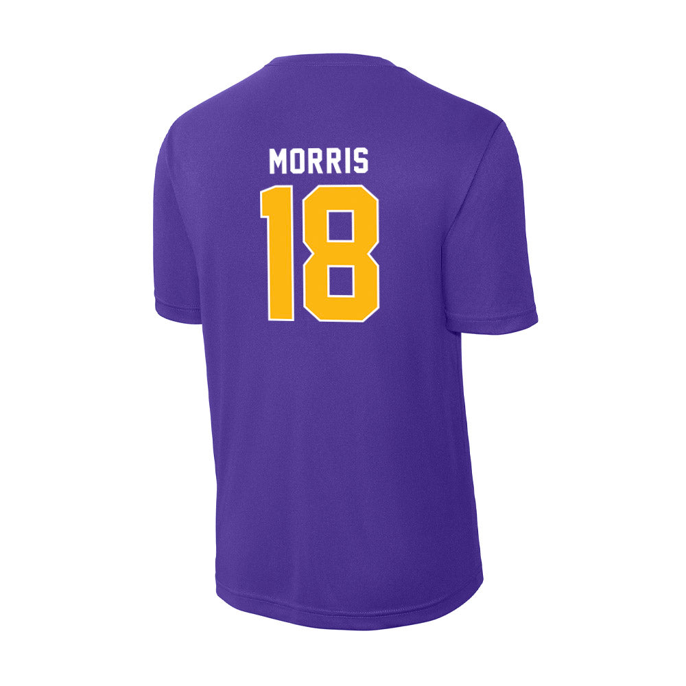 Northern Iowa - NCAA Football : Quincy Morris - Activewear T-Shirt-1