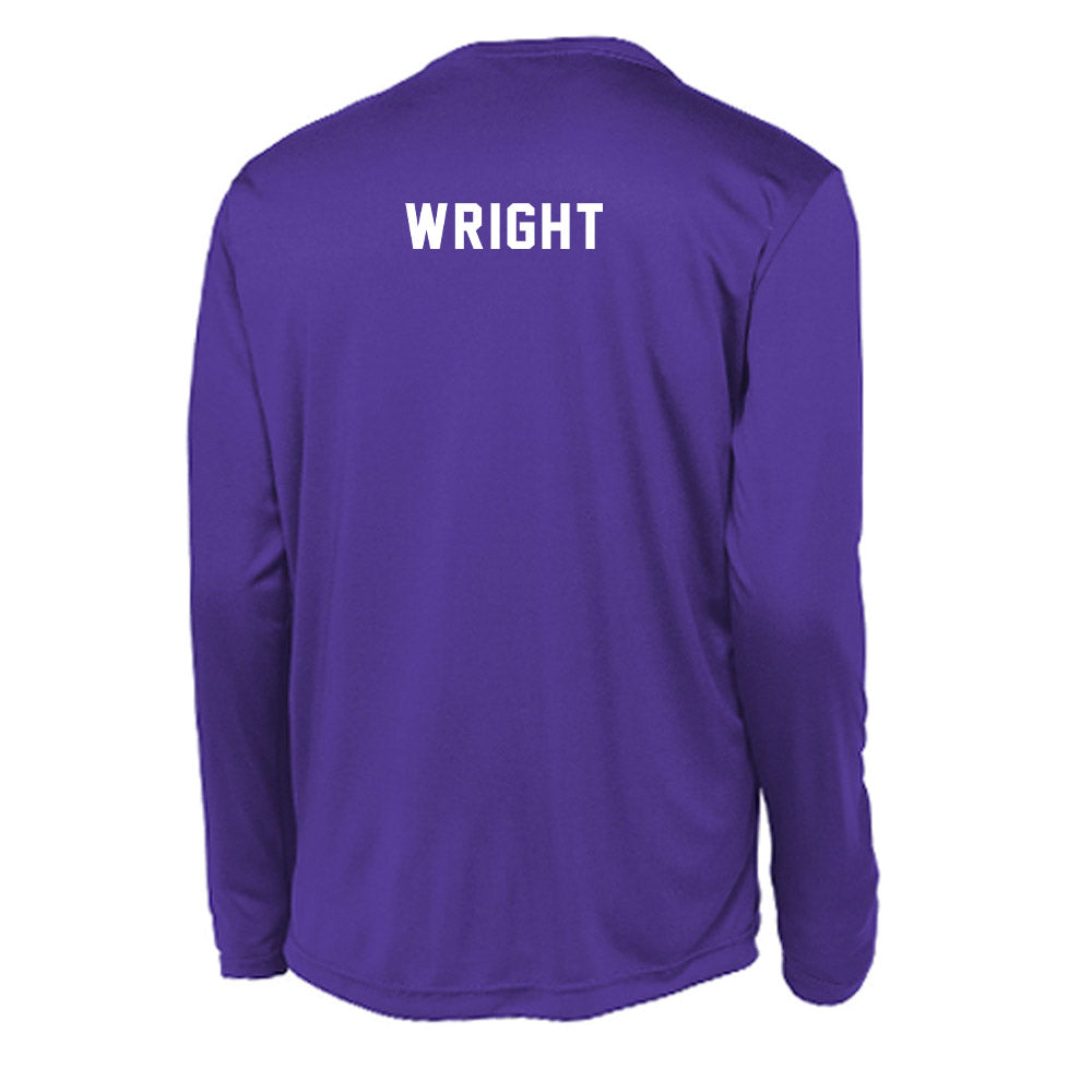 Northern Iowa - NCAA Women's Cross Country : Clare Wright - Activewear Long Sleeve T-Shirt